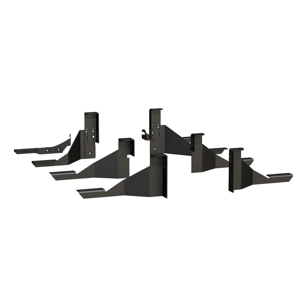 LUVERNE Regal 7 Polished Stainless 102" Oval W2W Steps, Select Ram 2500 477102-401439 - Back View