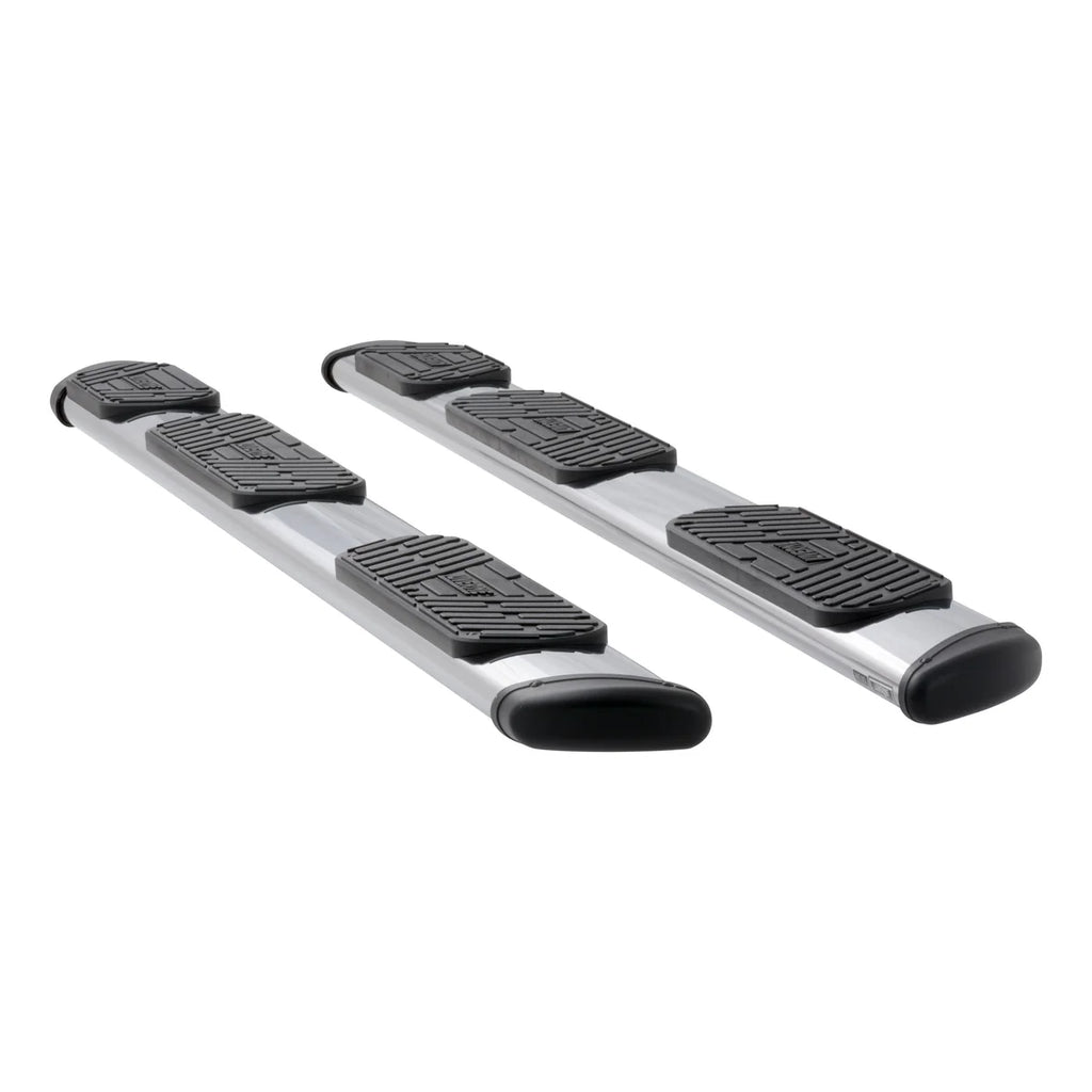 LUVERNE Regal 7 Polished Stainless 102" Oval W2W Steps, Select Silverado, Sierra 1500 477102-401117 - Main Product View