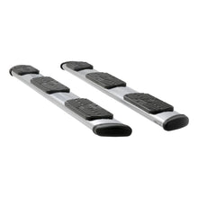 Load image into Gallery viewer, LUVERNE Regal 7 Polished Stainless 108" Oval Side Steps (No Brackets) 477108 - Main Product View