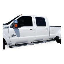 Load image into Gallery viewer, LUVERNE Regal 7 Polished Stainless 125" Oval Side Steps (No Brackets) 477125 - Back View