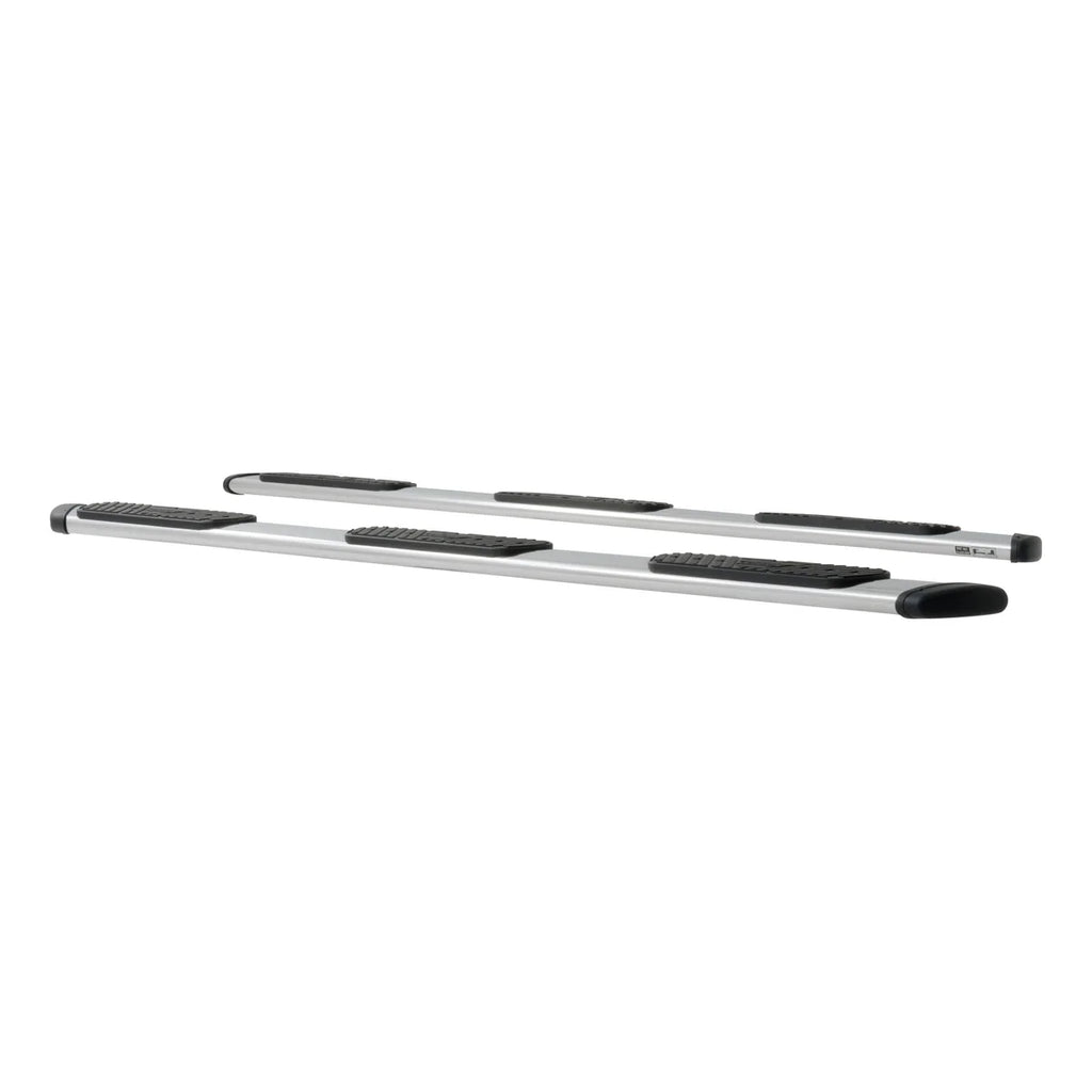 LUVERNE Regal 7 Polished Stainless 125" Oval Side Steps (No Brackets) 477125 - Installation View