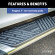 Load image into Gallery viewer, LUVERNE Regal 7 Polished Stainless 125" Oval W2W Steps, Select Ford F-250, F-350, F-450 477125-401733 - Additional View 5