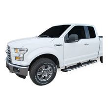 Load image into Gallery viewer, LUVERNE Regal 7 Polished Stainless 78" Oval Side Steps (No Brackets) 477078 - Side View