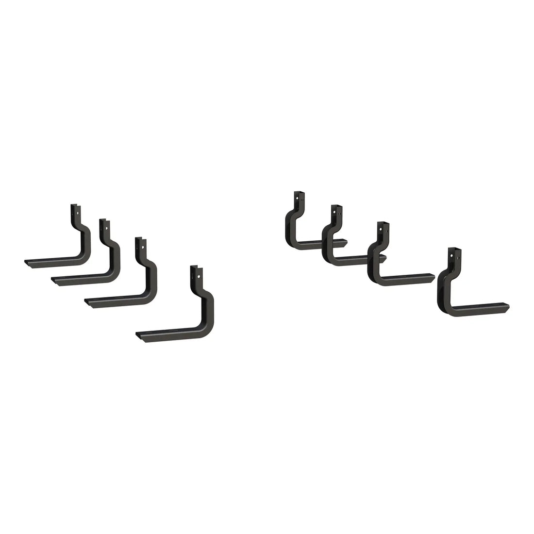 LUVERNE Regal 7 Polished Stainless 78" Oval Side Steps, Select Ford F-150 477078-400922 - Back View