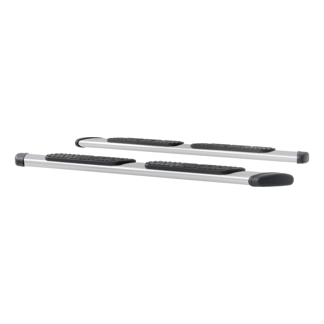 LUVERNE Regal 7 Polished Stainless 78" Oval Side Steps, Select Ford F250 to F550 477078-409922 - Side View