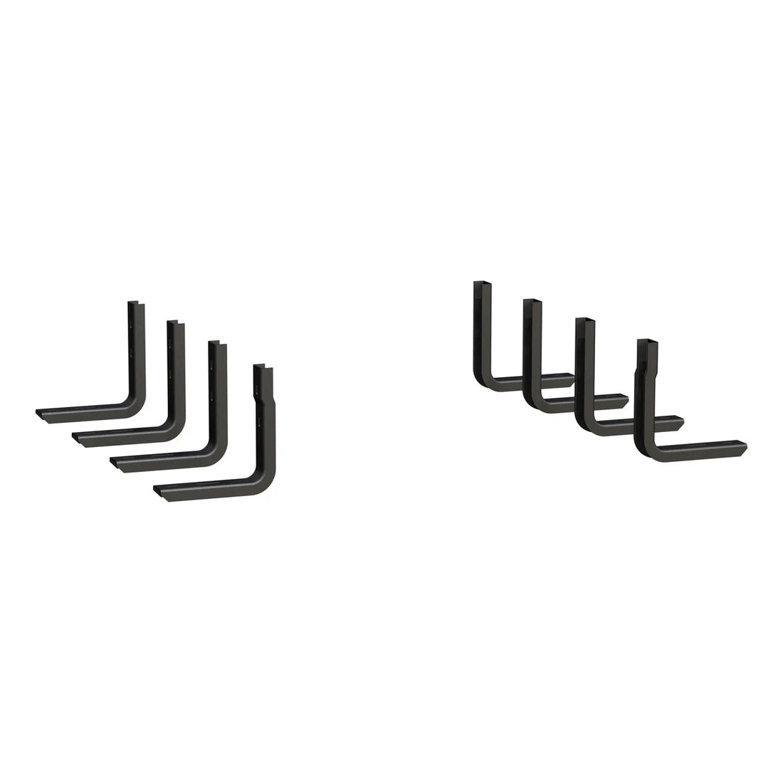 LUVERNE Regal 7 Polished Stainless 78" Oval Side Steps, Select Ford F250 to F550 477078-409922 - Back View