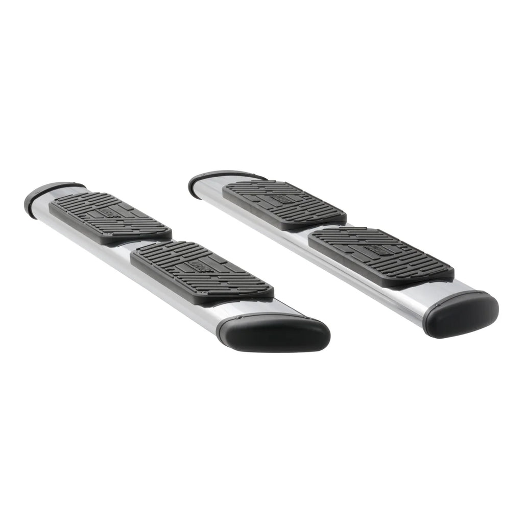 LUVERNE Regal 7 Polished Stainless 78" Oval Steps, Select Silverado, Sierra Ext. Cab 477078-401445 - Main Product View