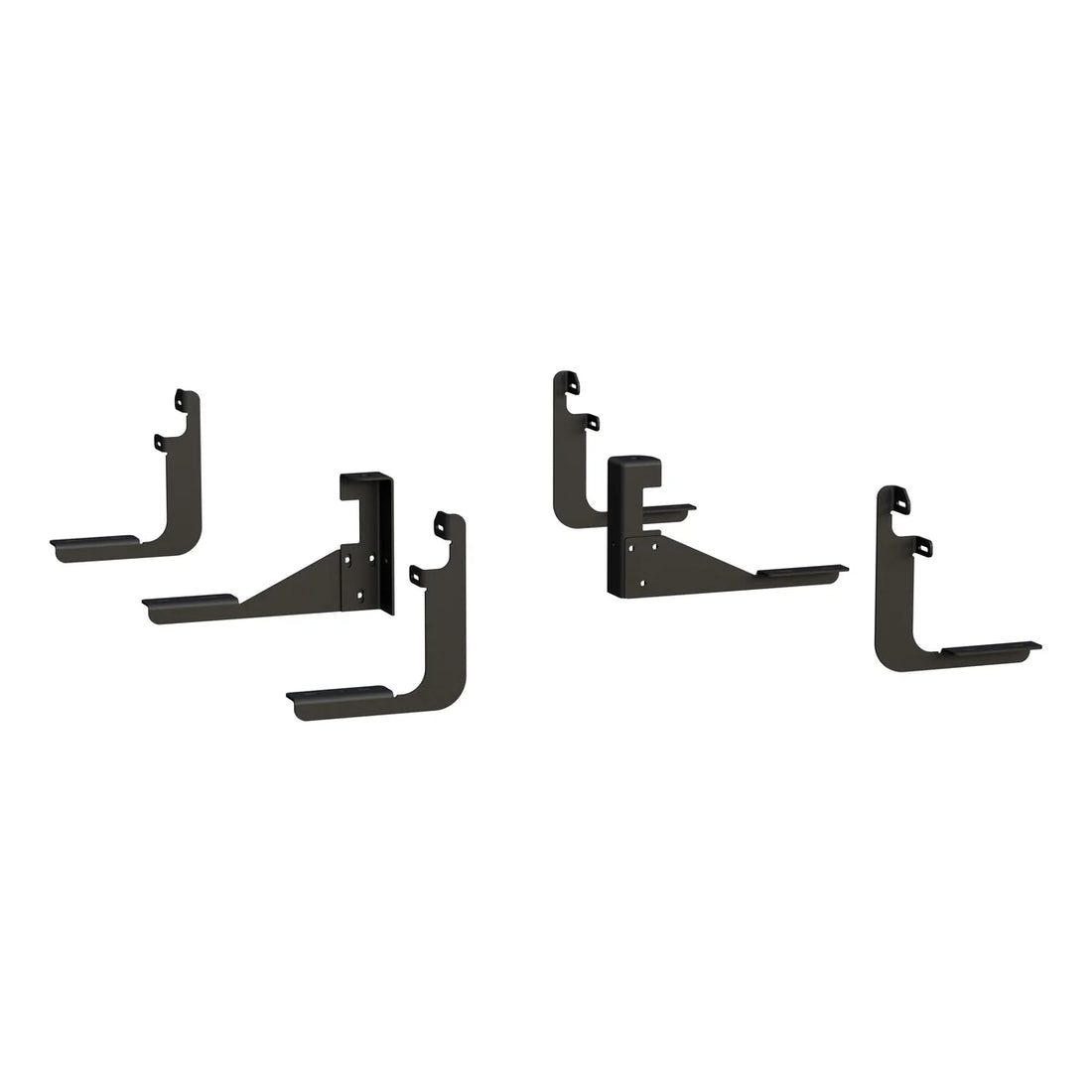 LUVERNE Regal 7 Polished Stainless 88" Oval Side Steps, Select Ford F250 to F550 477088-401723 - Back View
