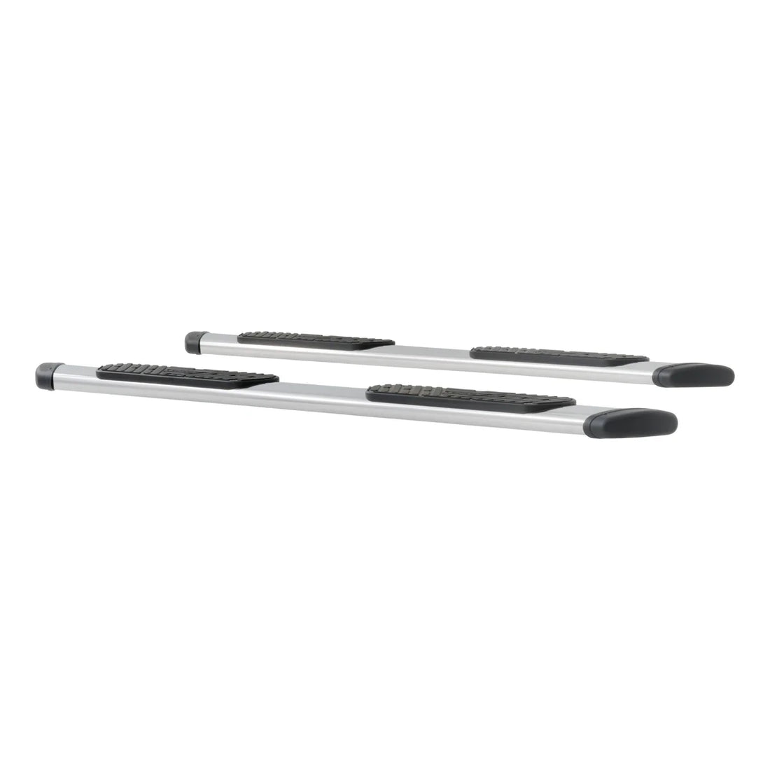 LUVERNE Regal 7 Polished Stainless 88" Oval Side Steps, Select Ford F250 to F550 477088-409922 - Side View