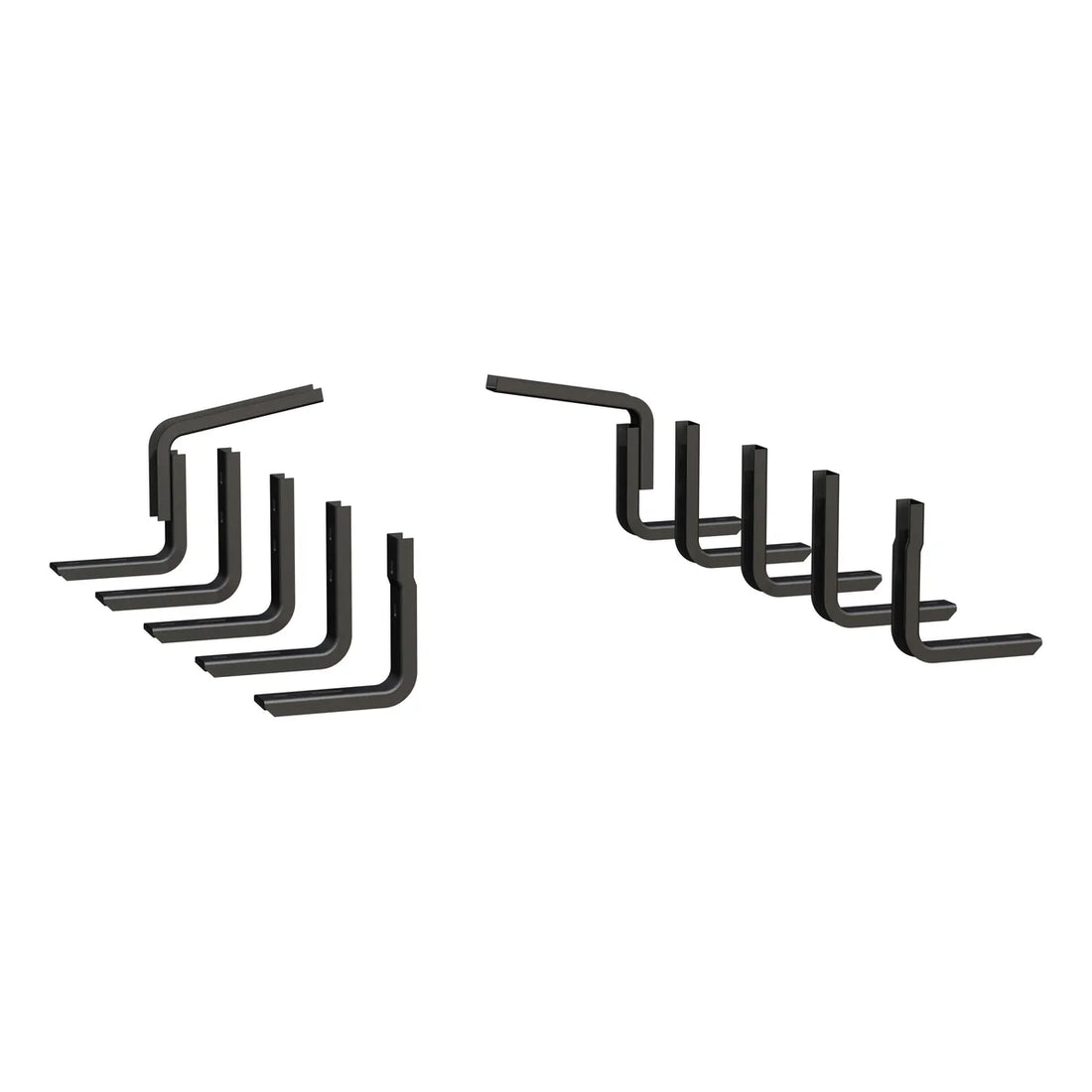 LUVERNE Regal 7 Polished Stainless 93" Oval W2W Steps, Select Ford F-250, F-350 477093-400829 - Back View