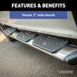 Load image into Gallery viewer, LUVERNE Regal 7 Polished Stainless 93" Oval W2W Steps, Select Ford F-250, F-350, F-450 477093-401733 - Additional View 6
