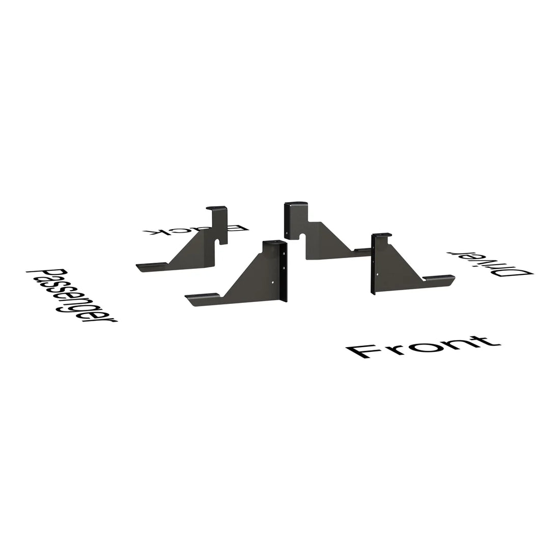LUVERNE Running Board Mounting Bracket 400341 - Side View