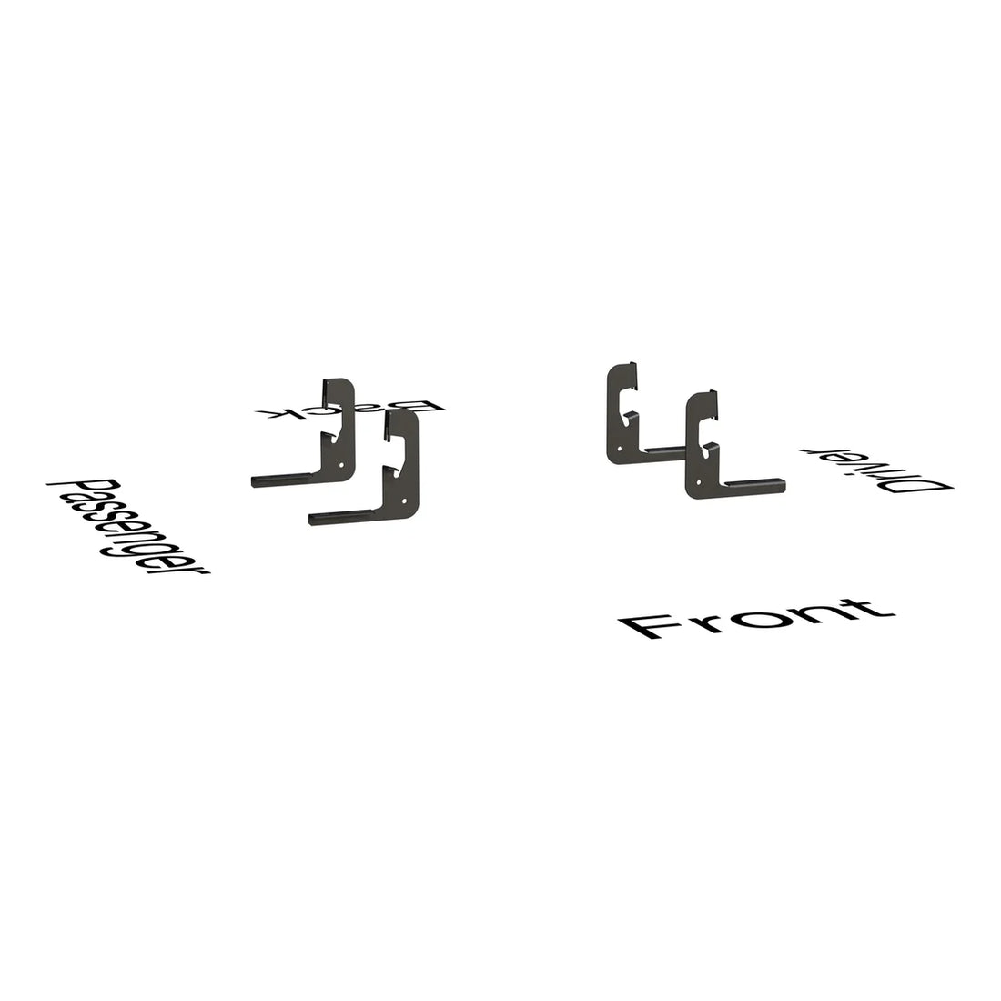 LUVERNE Running Board Mounting Bracket 400711 - Side View