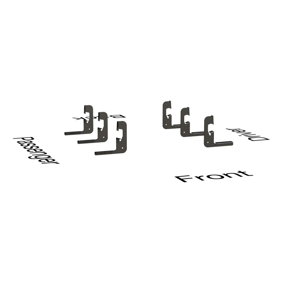 LUVERNE Running Board Mounting Bracket 400713 - Side View