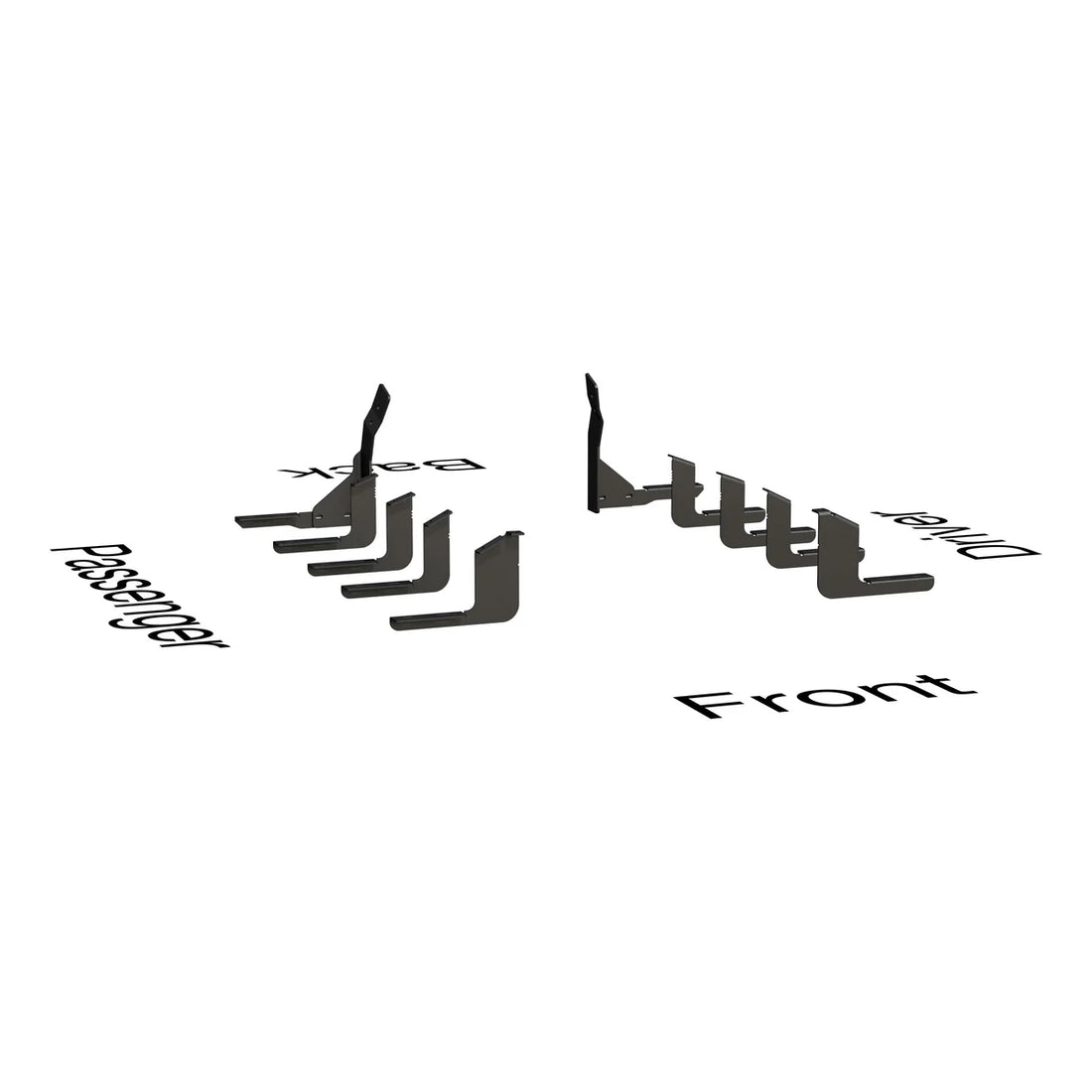 LUVERNE Running Board Mounting Bracket 400757 - Side View