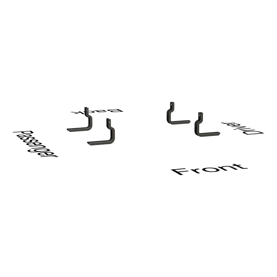 LUVERNE Running Board Mounting Bracket 400921 - Side View