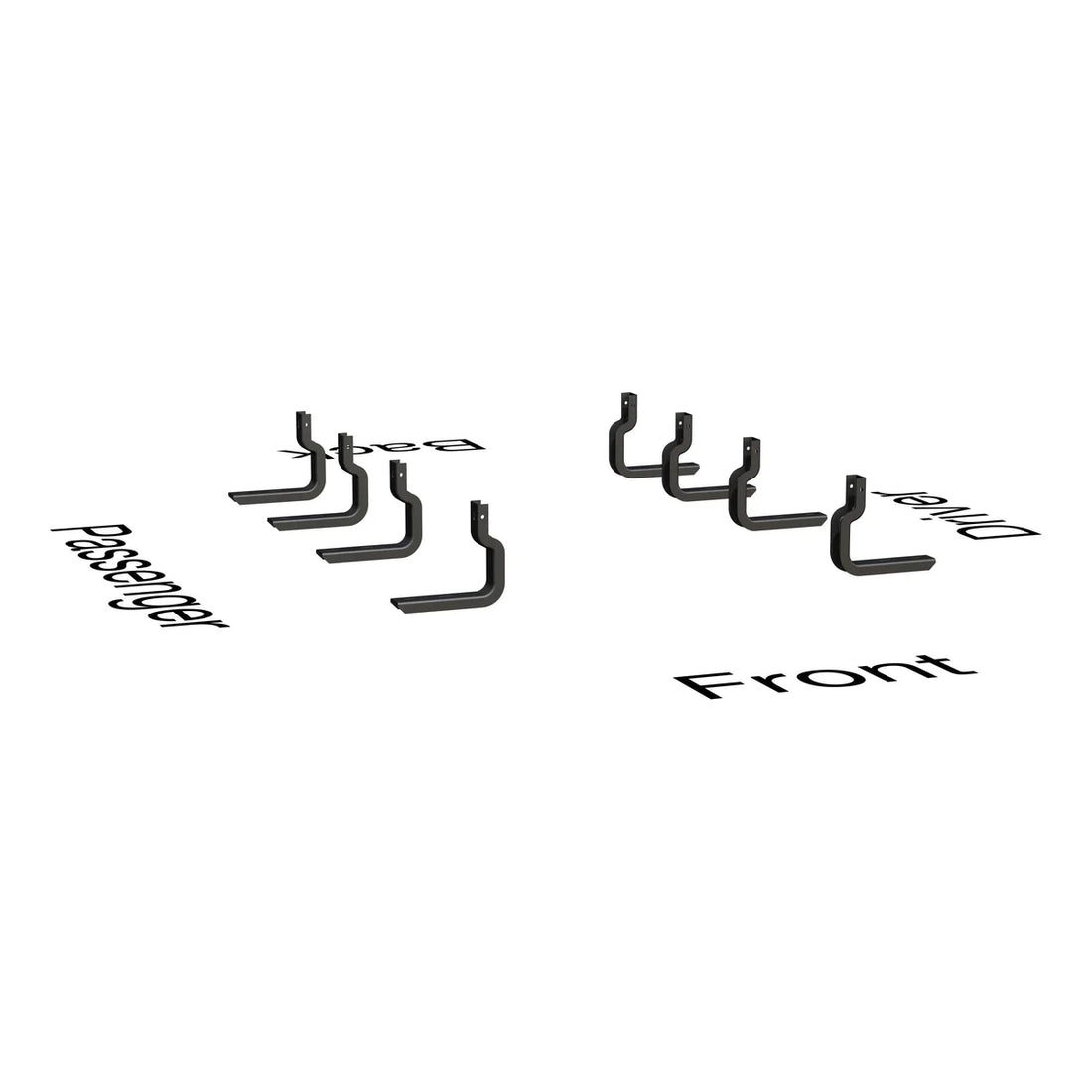 LUVERNE Running Board Mounting Bracket 400922 - Side View