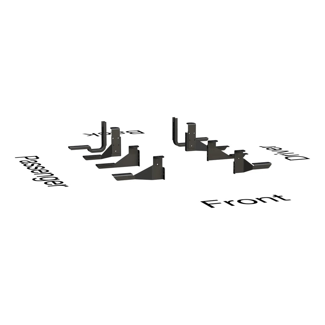 LUVERNE Running Board Mounting Bracket 401117 - Side View