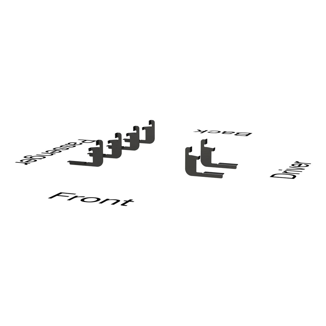 LUVERNE Running Board Mounting Bracket 401164 - Back View