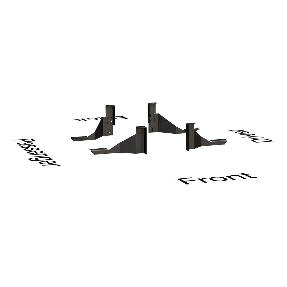 LUVERNE Running Board Mounting Bracket 401231 - Side View