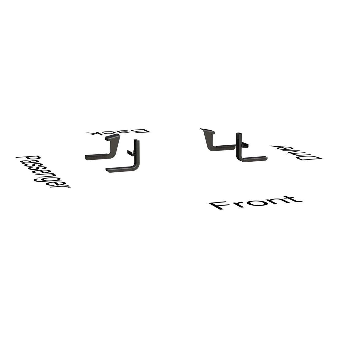 LUVERNE Running Board Mounting Bracket 401471 - Side View