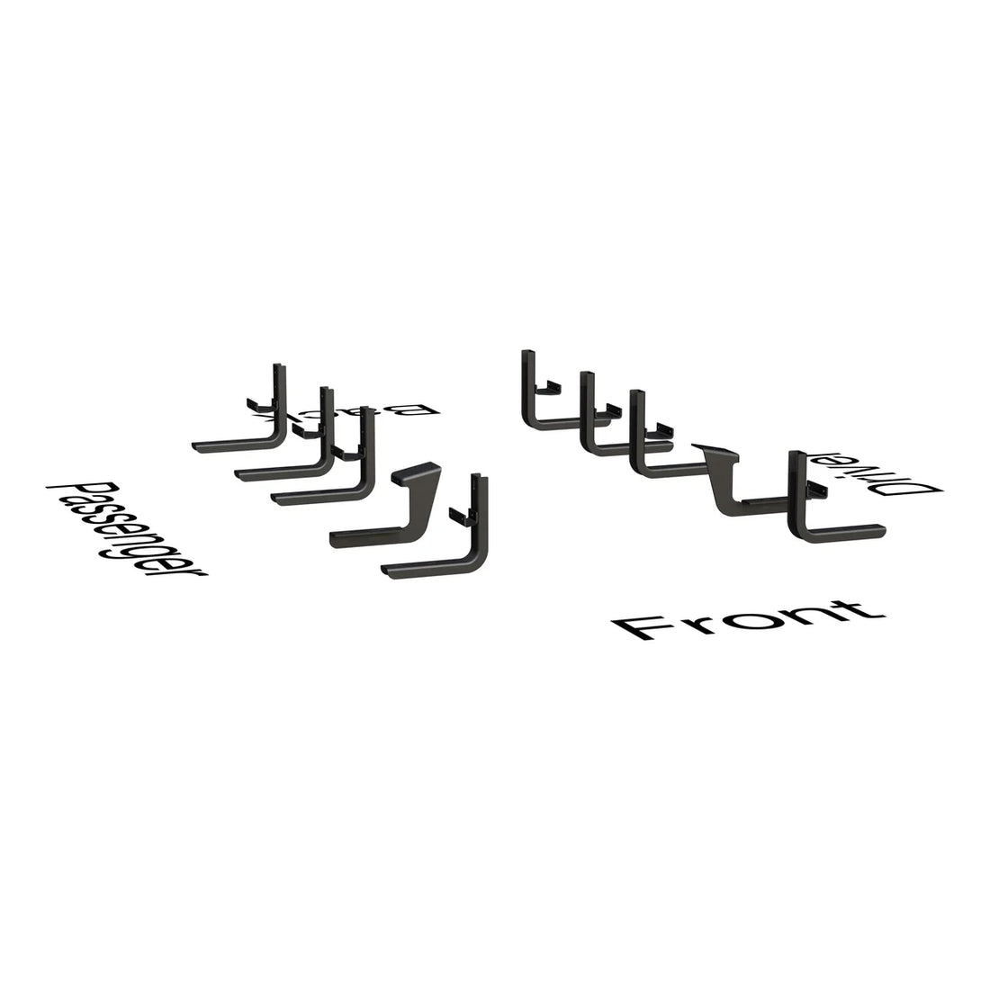 LUVERNE Running Board Mounting Bracket 401475 - Side View