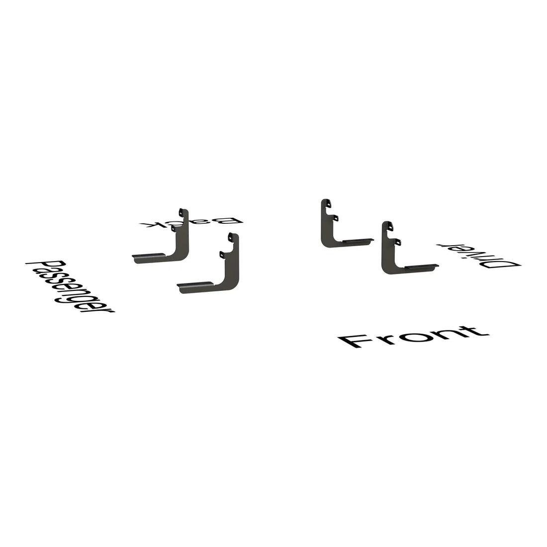 LUVERNE Running Board Mounting Bracket 401521 - Side View