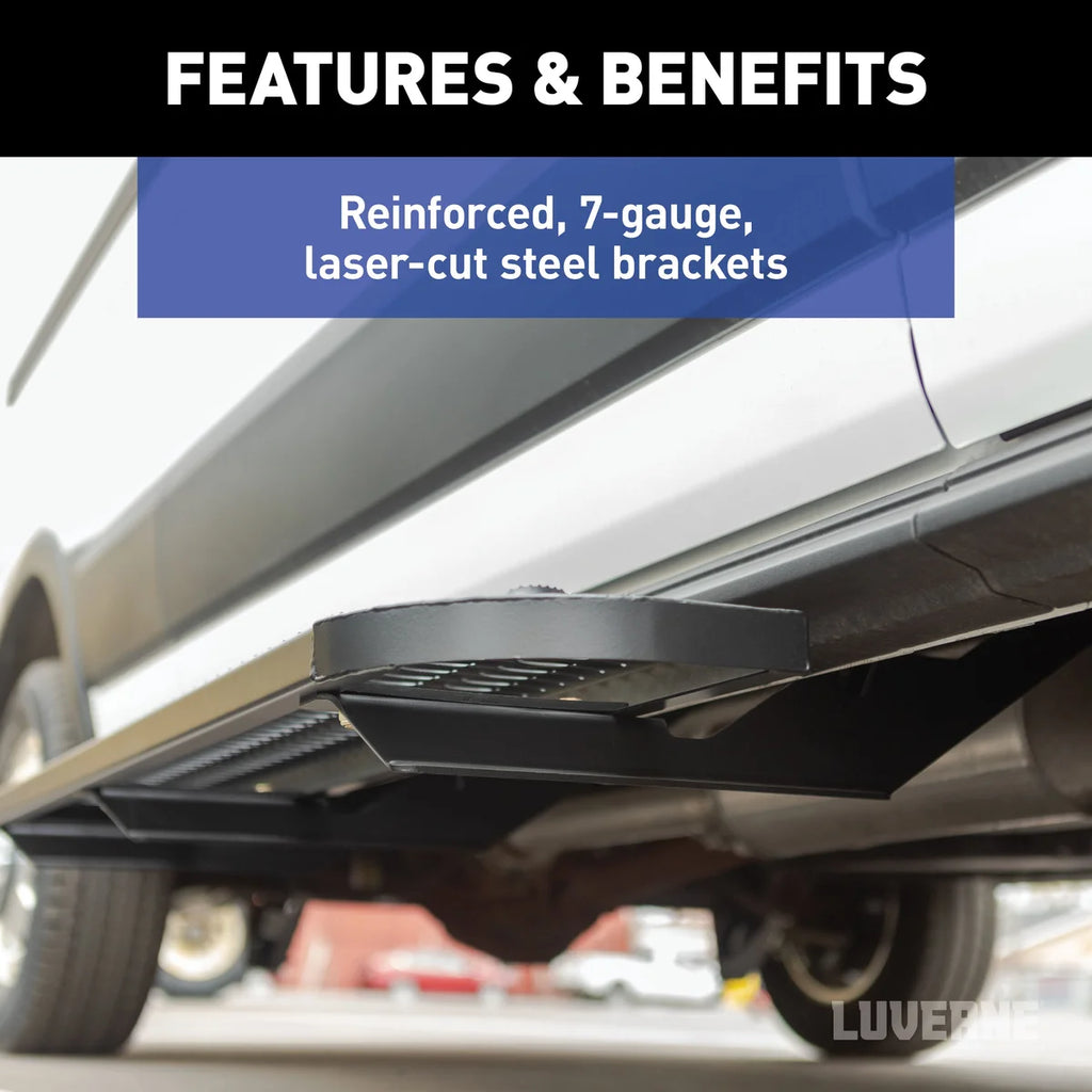 LUVERNE Running Board Mounting Bracket 401801 - Side View