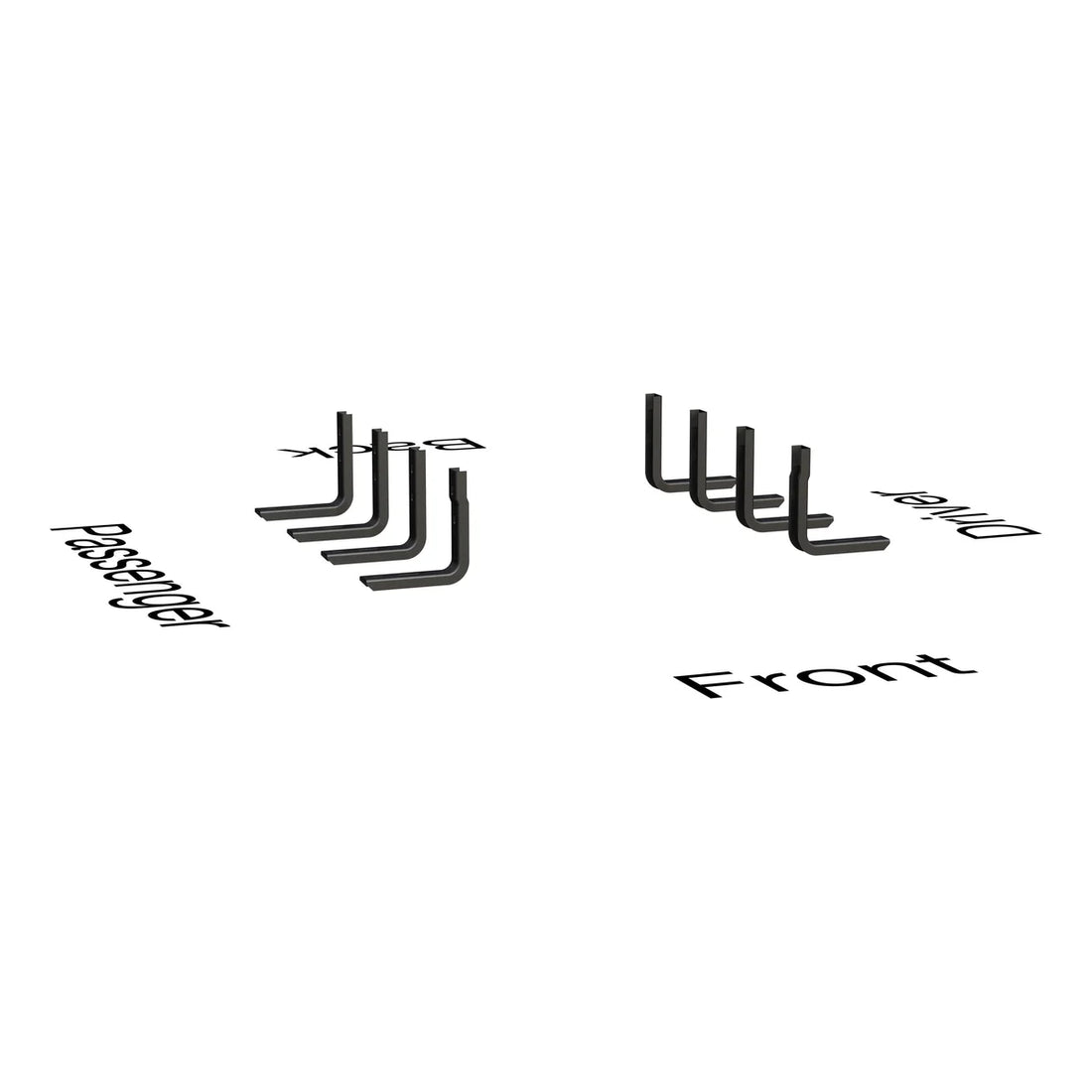 LUVERNE Running Board Mounting Bracket 409922 - Side View