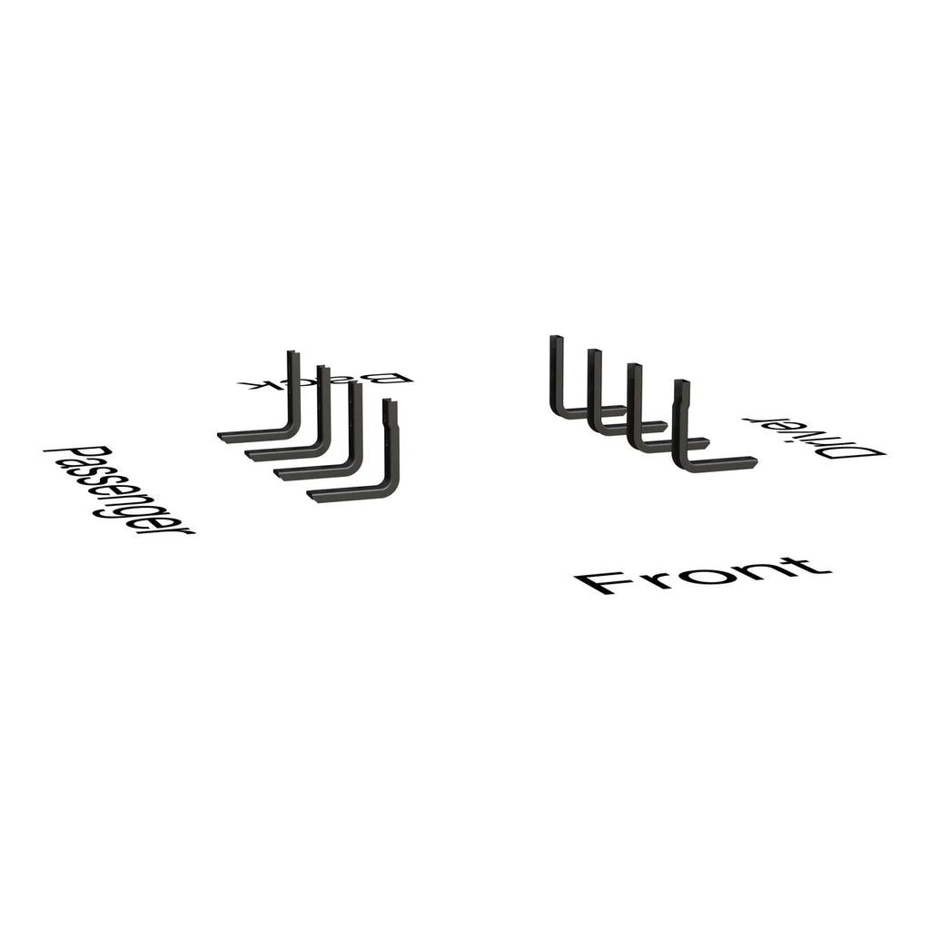 LUVERNE Running Board Mounting Bracket 409922 - Side View