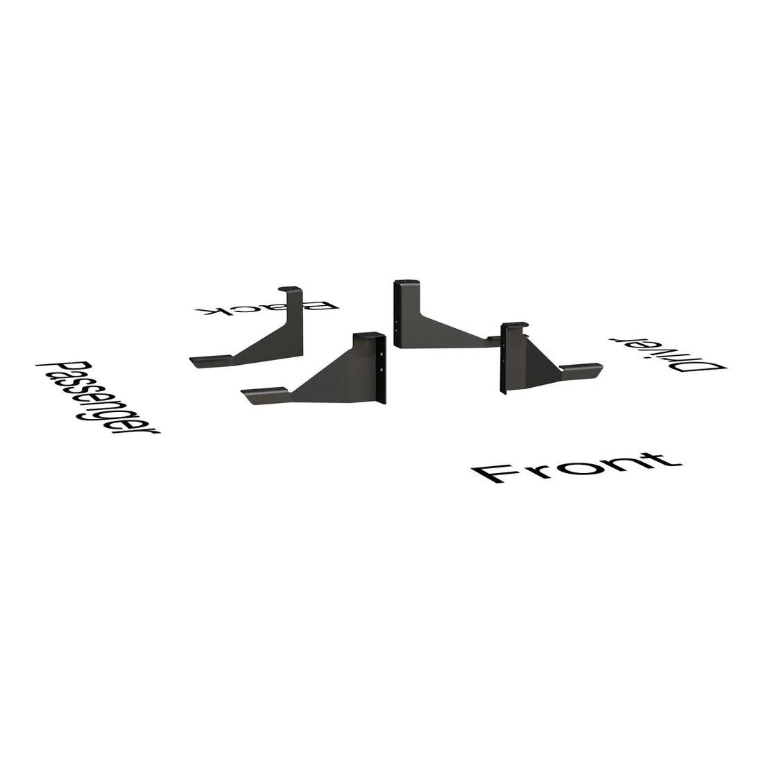 LUVERNE Running Board Mounting Bracket 570340 - Side View