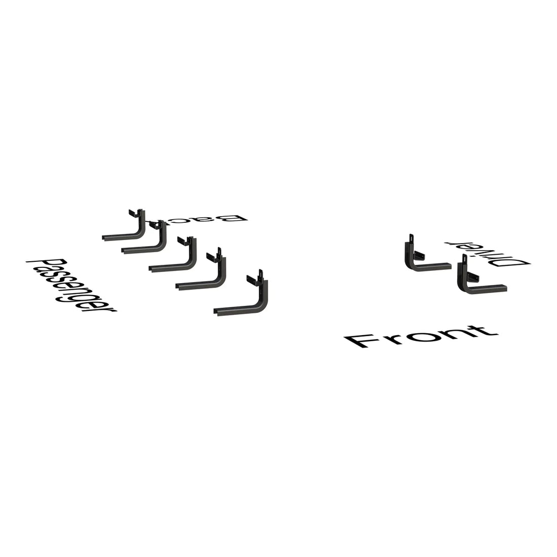 LUVERNE Running Board Mounting Bracket 570744 - Side View