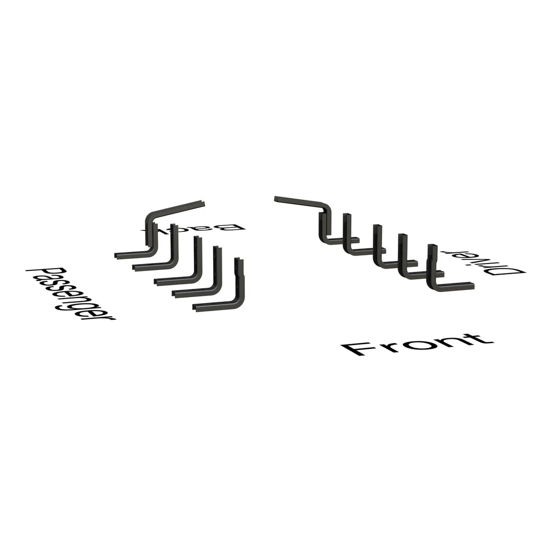 LUVERNE Running Board Mounting Bracket 570829 - Side View