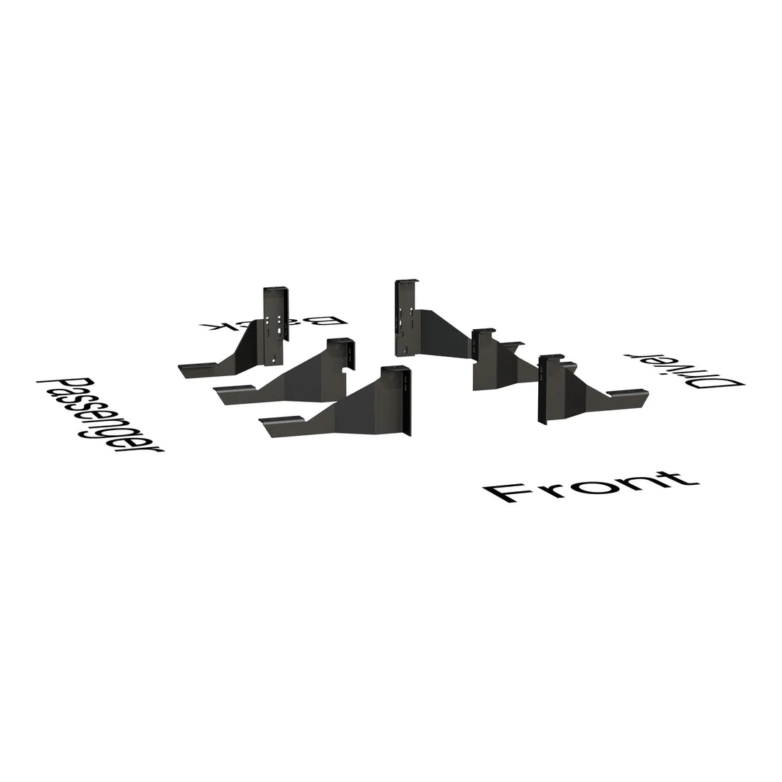 LUVERNE Running Board Mounting Bracket 571032 - Side View