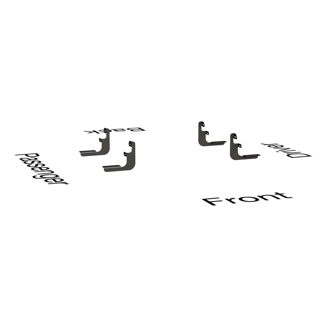 LUVERNE Running Board Mounting Bracket 571521 - Side View