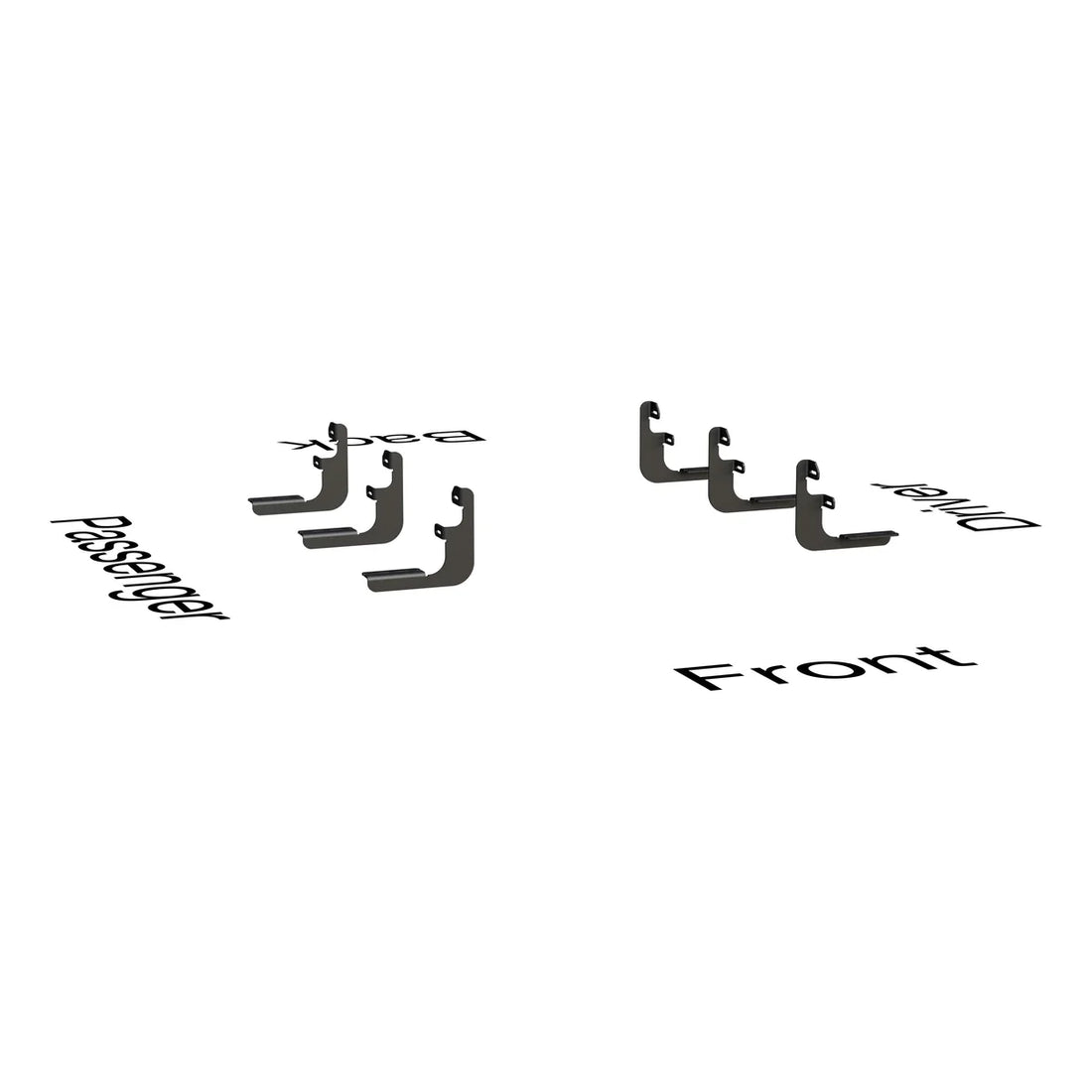 LUVERNE Running Board Mounting Bracket 571523 - Side View