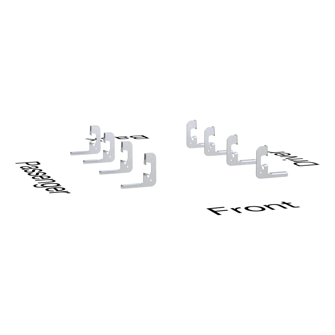 LUVERNE Running Board Mounting Bracket 580743 - Side View
