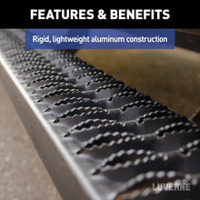 Load image into Gallery viewer, LUVERNE SlimGrip 5" x 88" Black Aluminum Running Boards (No Brackets) 416088 - Additional View 8