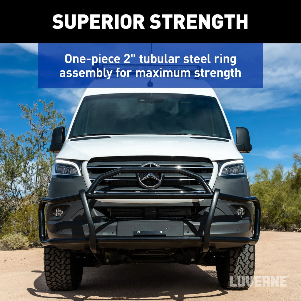 LUVERNE SolidShield Van Grille Guard for Select Ford Transit 208810 - Additional View 6