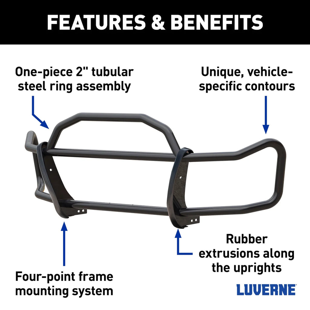 LUVERNE SolidShield Van Grille Guard for Select Mercedes-Benz Sprinter 2500, 3500 208815 - Back View
