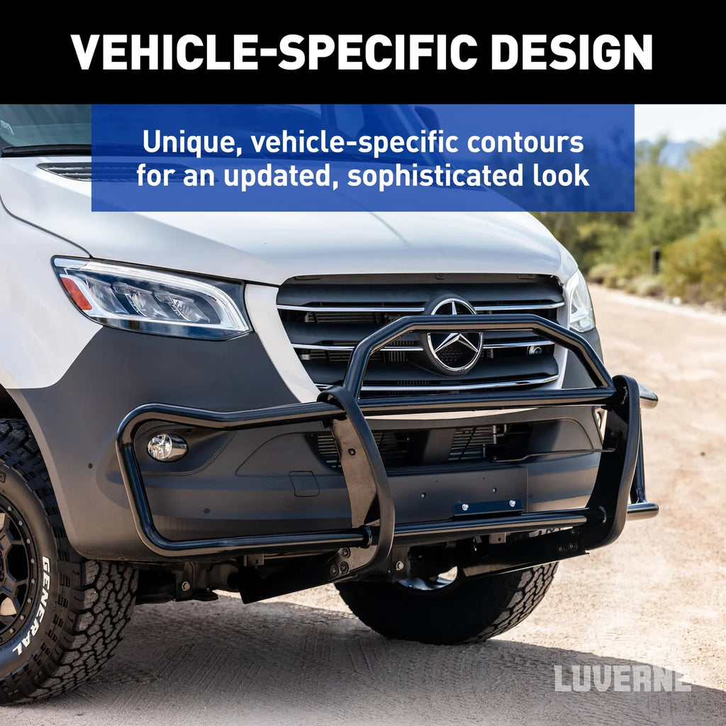 LUVERNE SolidShield Van Grille Guard for Select Mercedes-Benz Sprinter 2500, 3500 208815 - Additional View 5