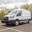 Load image into Gallery viewer, LUVERNE Tuff Guard Black Stainless Van Grille Guard, Select Ford Transit-150, 250, 350 205530-205920 - Side View