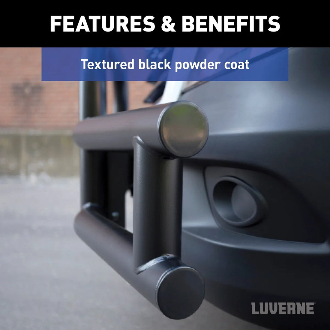 LUVERNE Tuff Guard Black Stainless Van Grille Guard, Select ProMaster 1500, 2500, 3500 205530-205910 - Additional View 6