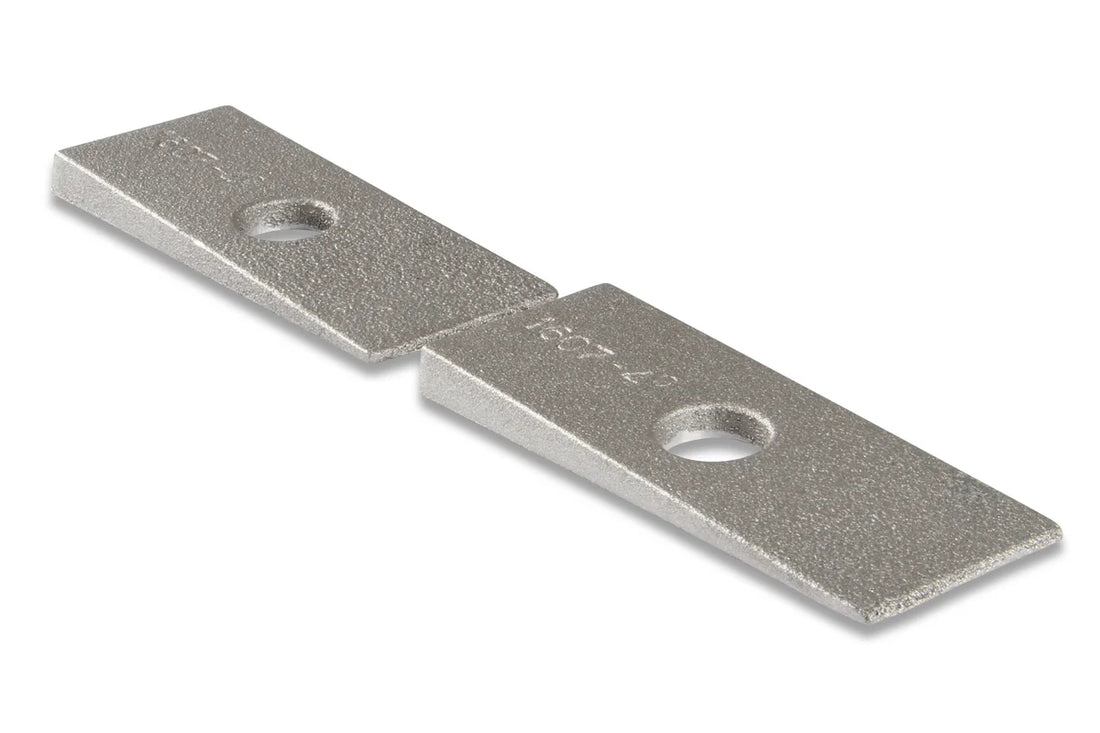 Lakewood Lakewood Axle Shims - Traction Bar Wedge Kits - 4 degree - Aluminum - Detail View