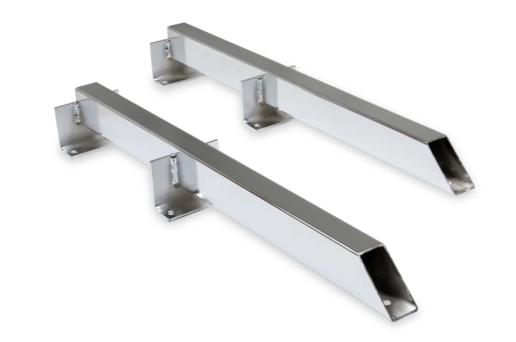 Lakewood Universal - 28" Long - Chrome Plated Steel - Pair - Back View