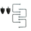 Load image into Gallery viewer, Lakewood Universal - 28" Long - Chrome Plated Steel - Pair - Installation View