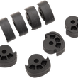Load image into Gallery viewer, Large Footpegs - Rubbers Only DragSpecialties 361056-HC6 - Side View
