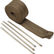 Load image into Gallery viewer, Lava Rock Exhaust Wrap Kit - Metallic - 2" x 25' - Main Product View