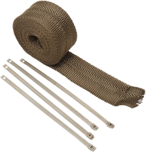 Load image into Gallery viewer, Lava Rock Exhaust Wrap Kit - Metallic - 2" x 25' - Main Product View