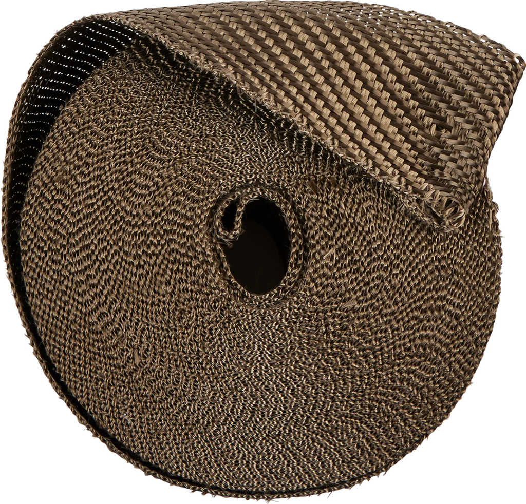 Lava Rock Exhaust Wrap - Metallic - 2" x 50' - Main Product View